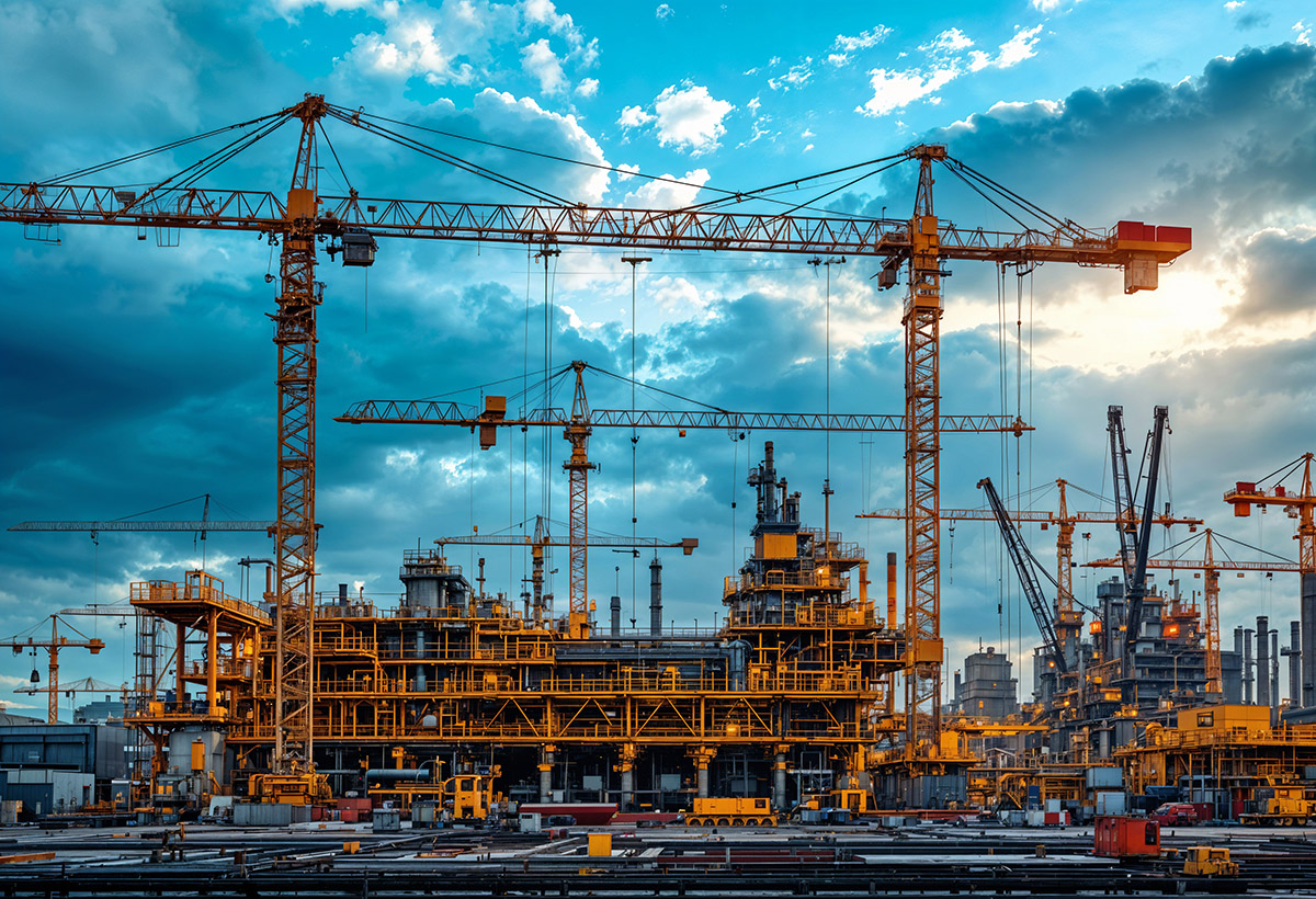 Steel structure construction